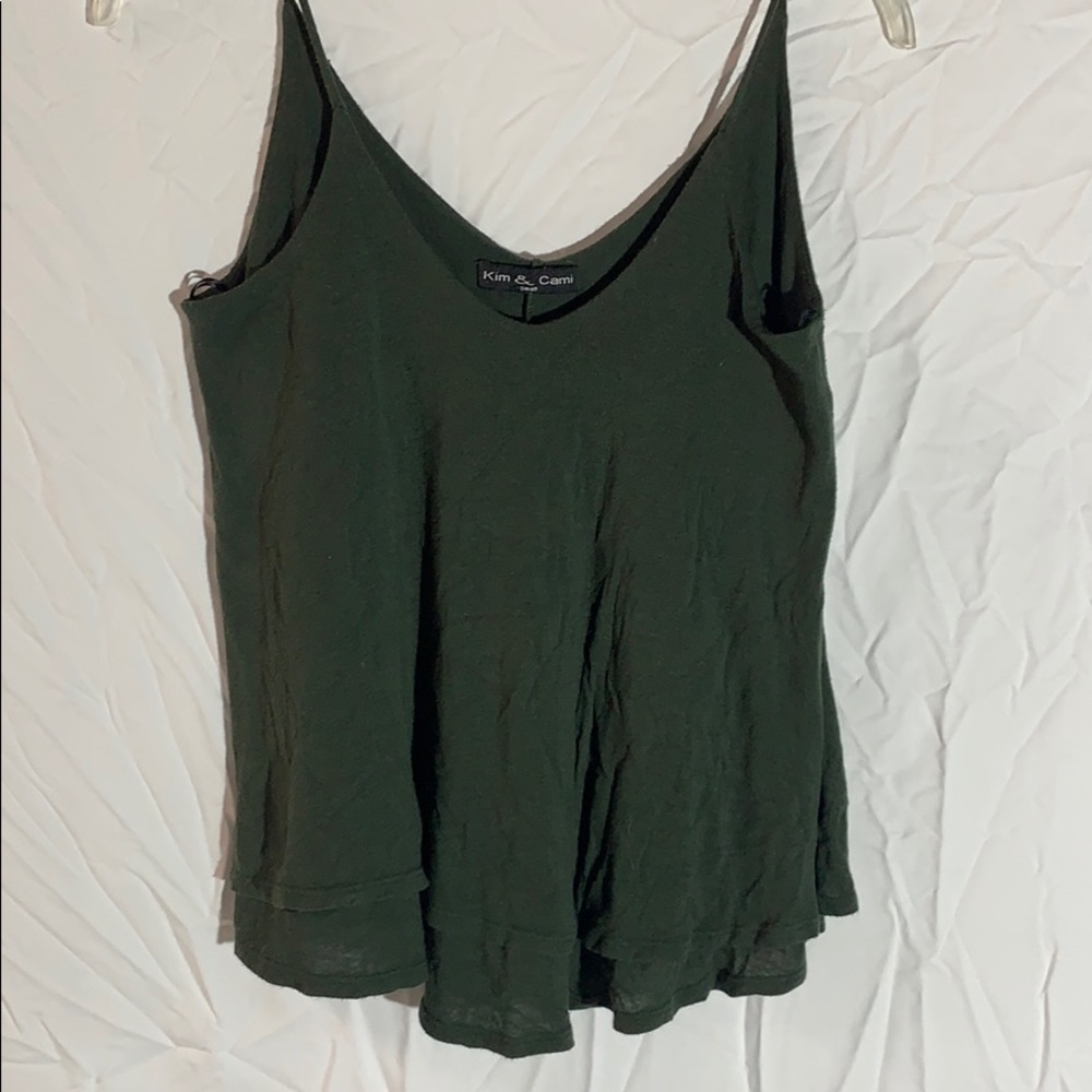 Double layer tank top